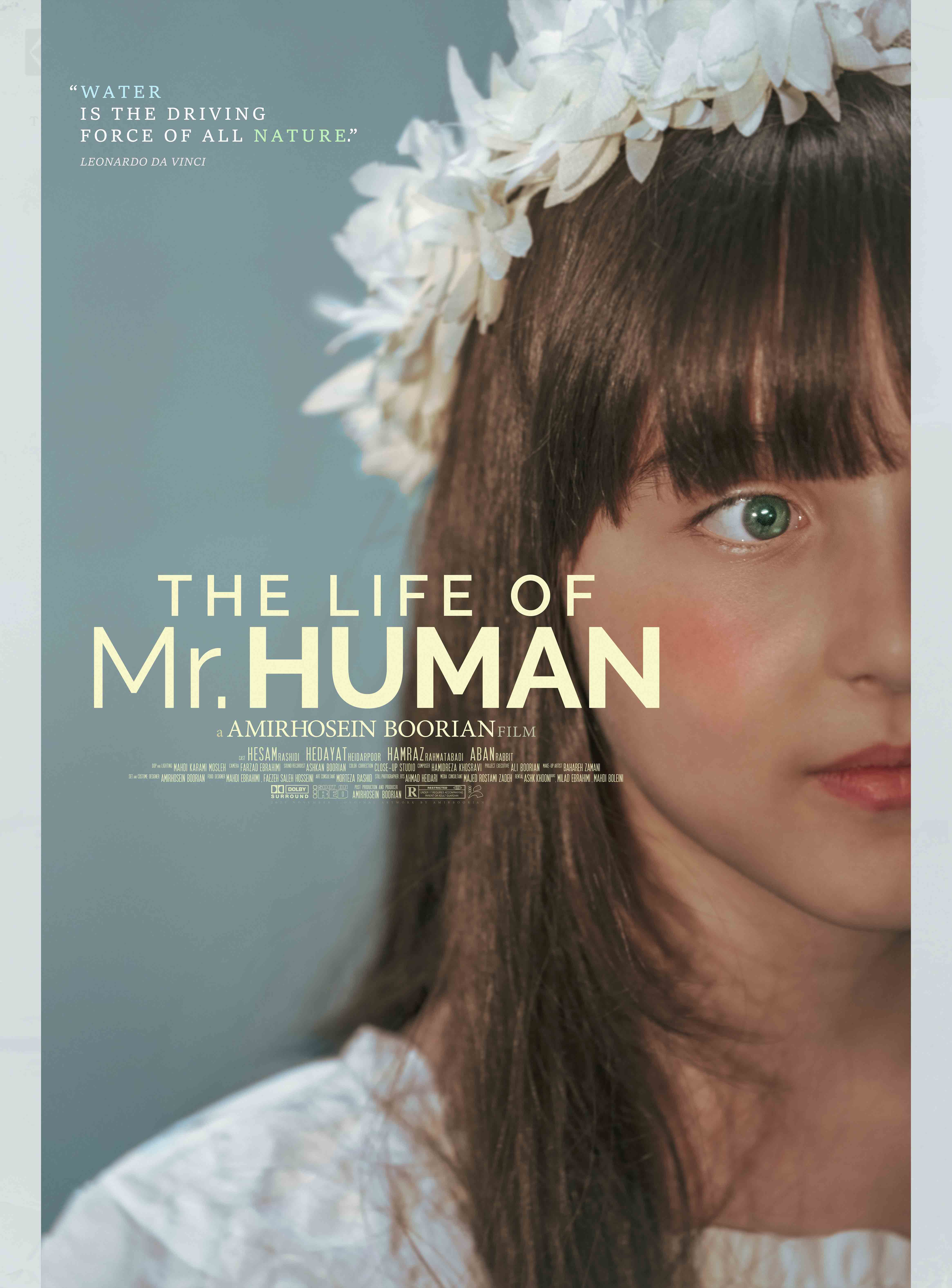 "The Life of Mr. Human" Ready for Screening !

According to the film’s public relations, "The Life of Mr. Human" Produced, Written, and Directed by Amirhosein Boorian, is now ready for screening and is set to international film festivals.

"The Life of Mr. Human" presents a grotesque narrative of mankind's existence on this planet, using a fantasy/expressionistic approach to highlight significant human concerns, including water and food shortages.

Cast: Hesam Rashidi, Hedayat Heidarpoor, and Hamraz Rahmatabadi
Executive Producer: Ali Boorian
DOP: Mehdi Karami Mosleh
Camera: Farzad Ebrahimi
Sound Recordist: Ashkan Boorian
Makeup Artist: Bahareh Zamani
Photographer and BTS : Ahmad Heidari
Production Manager: Saeedeh Esfandiari
Set and Costume Designer: Amirhosein Boorian
Food Designer: Mehdi Ebrahimi, Faezeh Saleh Hosseini
Composer: Hamidreza Khosravi
CC: Studio Close-Up
Editor: Sanaz Safarpoor
Sound Designer: Amirhosein Boorian
Equipment: Mehdi Boleini, Milad Ebrahimi
Artistic Consultant: Morteza Rashid
Media Consultant: Majed Rostamizadeh
